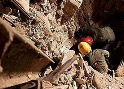 ریزش آوار در زمین گودبرداری شده در زعفرانیه، یک نفر گرفتار شد