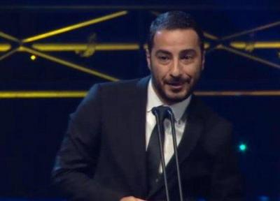 تقدیر ویژه جوایز آسیاپاسیفیک از نوید محمدزاده، تقدیم جایزه به زلزله زدگان