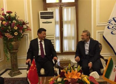رئیس جمهور چین با لاریجانی ملاقات کرد