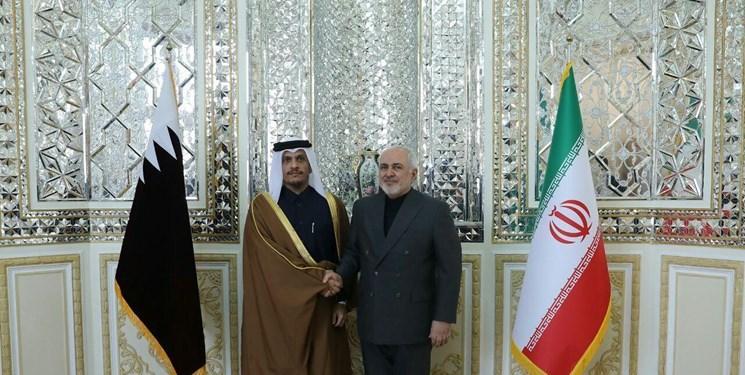 رایزنی تلفنی وزرای خارجه ایران و قطر