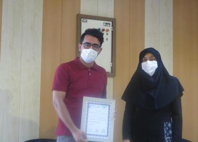 دانشجوی دانشکده پزشکی تبریز پیروز به دریافت جایزه ملی فیزیک بهداشت سیمین شد