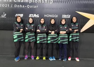 تنیس روی میز قهرمانی آسیا، شکست تیم بانوان ایران مقابل قزاقستان، ازبکستان، آخرین حریف برای کسب رتبه نهم